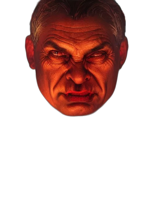 face, mask, crown, creature transparent PNG cut-out