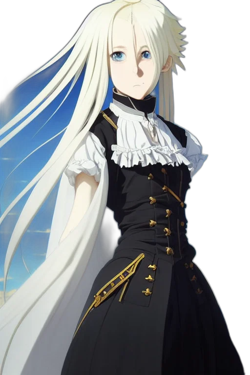 dress, sword, crown, staff transparent PNG cut-out