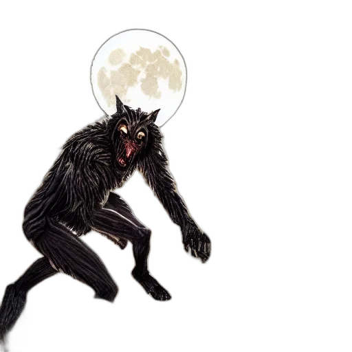 creature, mask, animal, hair transparent PNG cut-out