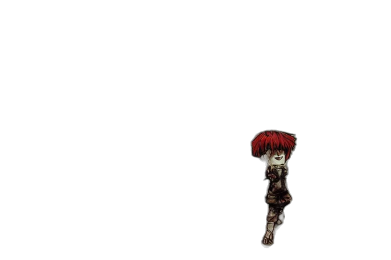 staff, hair, weapon, creature transparent PNG cut-out