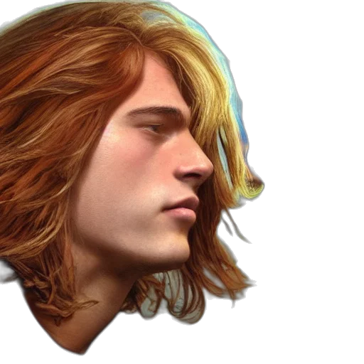 hair, face, photorealistic, concept art, fantasy art, 3d render, pastel, cinematic transparent PNG cut-out