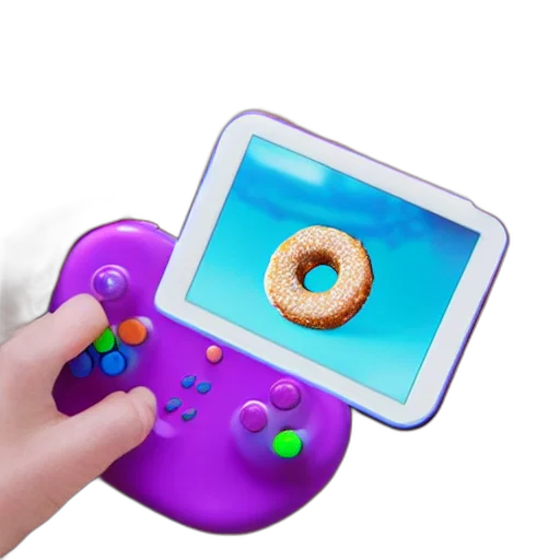 weapon, food, furniture, jewelry, 3d render, vaporwave, pixel art, concept art transparent PNG cut-out