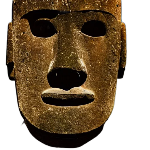 mask, face, staff, crown, photorealistic, 3d render, concept art, high transparent PNG cut-out