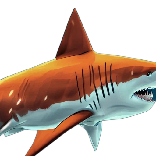 animal, creature, 3d render, concept art, photorealistic, watercolor, great, white transparent PNG cut-out