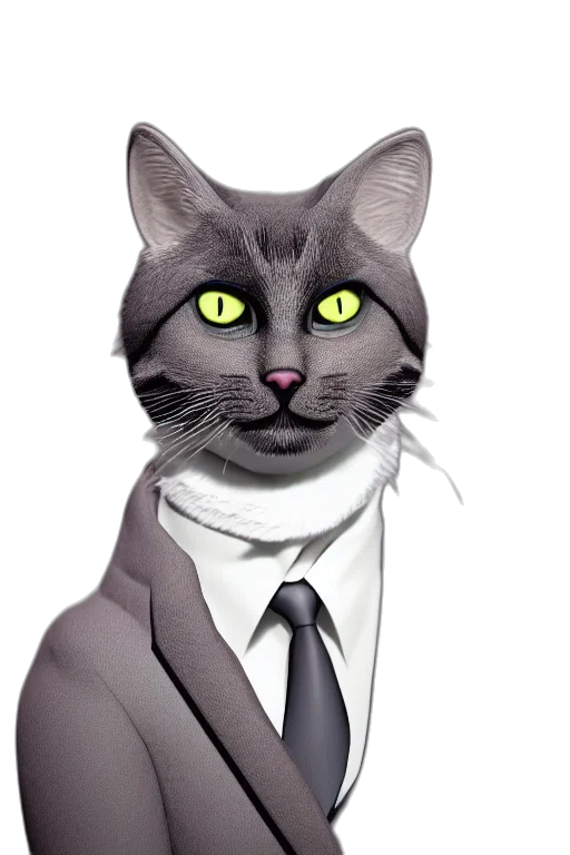 staff, animal, face, jacket transparent PNG cut-out