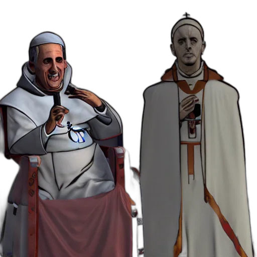 staff, concept art, 3d render, pixel art transparent PNG cut-out