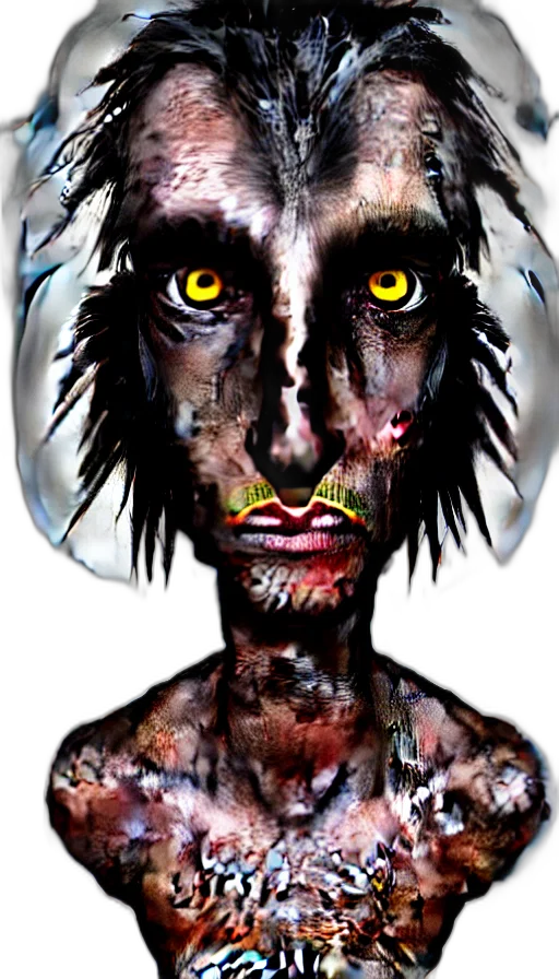 mask, face, creature, robot, concept art, fantasy art, comic book art, photorealistic transparent PNG cut-out