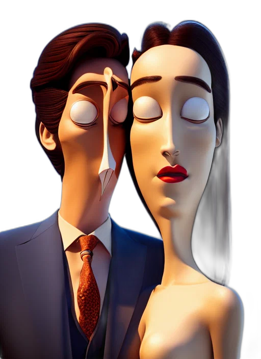 mask, face, 3d render, cartoon, concept art, photorealistic, style, santiago transparent PNG cut-out
