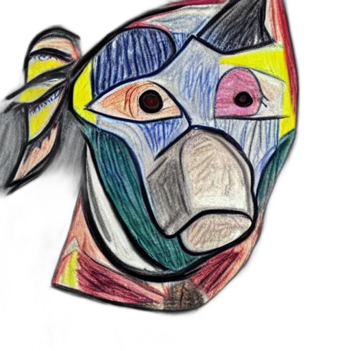 mask, face, robot, animal, watercolor, photorealistic, concept art, cartoon transparent PNG cut-out