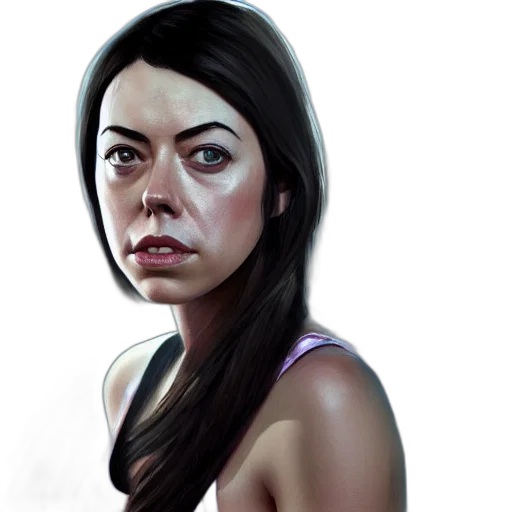 face, photorealistic, concept art, fantasy art, comic book art, neon lights, screenshot, aubrey transparent PNG cut-out