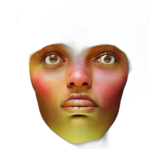 face, mask, crown, robot, photorealistic, 3d render, concept art, oil painting transparent PNG cut-out