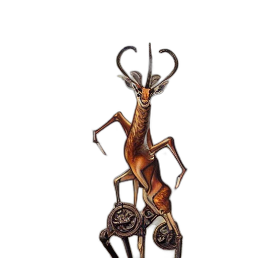 dragon, animal, creature, staff transparent PNG cut-out