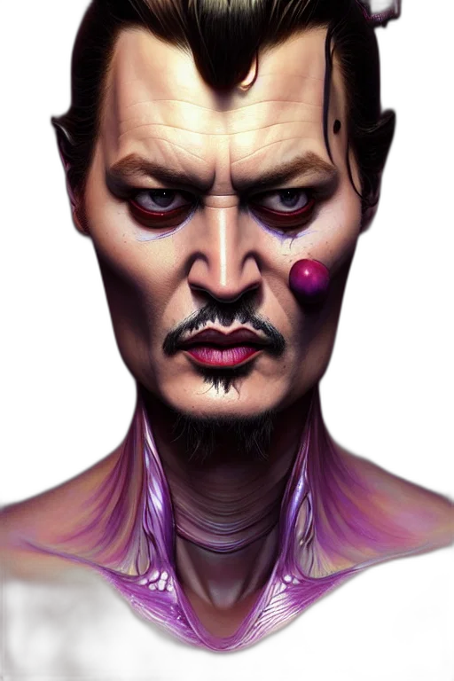 face, mask, photorealistic, cyberpunk, comic book art, concept art, grape, johnny transparent PNG cut-out