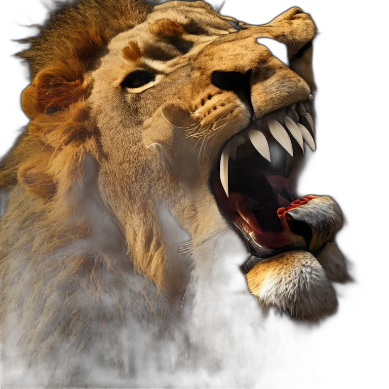 animal, photorealistic, 3d render, concept art transparent PNG cut-out