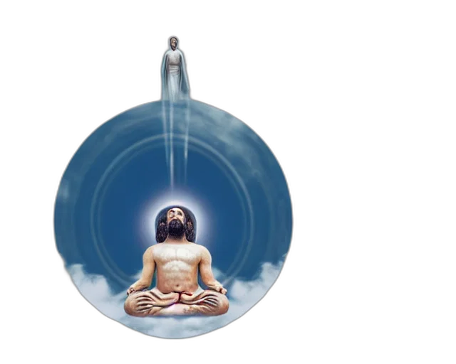 jewelry, concept art, god, floating transparent PNG cut-out