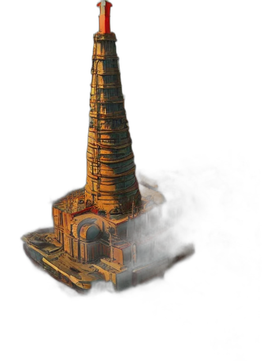 building, hat, crown, weapon transparent PNG cut-out
