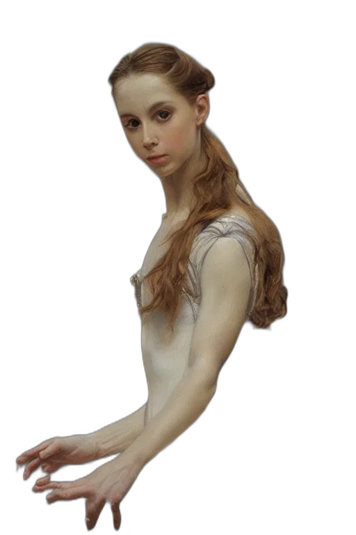dress, jewelry, staff, hair, photorealistic, oil painting, fantasy art, concept art transparent PNG cut-out