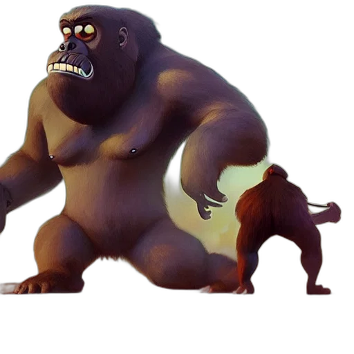 creature, animal, staff, concept art transparent PNG cut-out