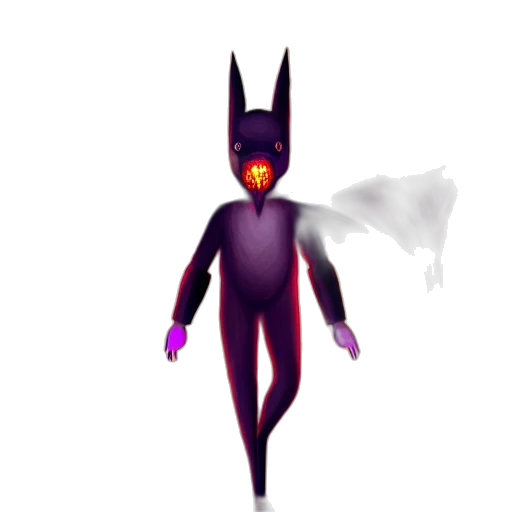 creature, mask, animal, robot, concept art, 3d render, pixel art, fantasy art transparent PNG cut-out