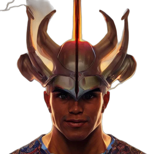 mask, dragon, face, crown transparent PNG cut-out