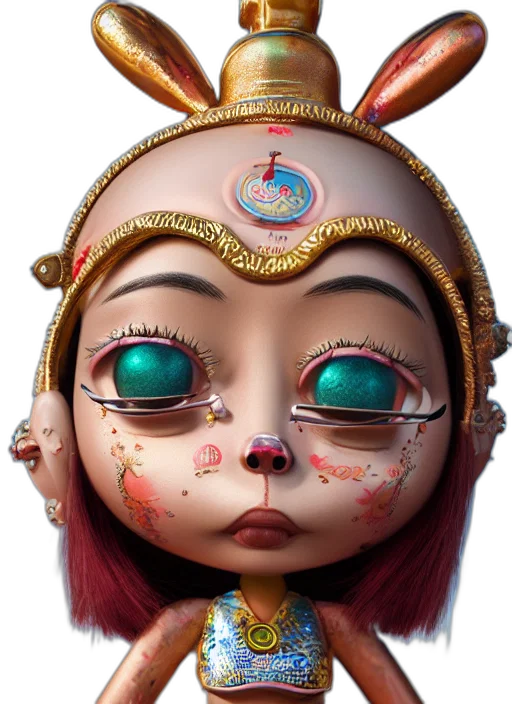 jewelry, mask, crown, face transparent PNG cut-out