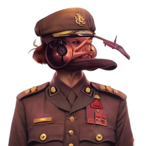 staff, mask, face, hat transparent PNG cut-out