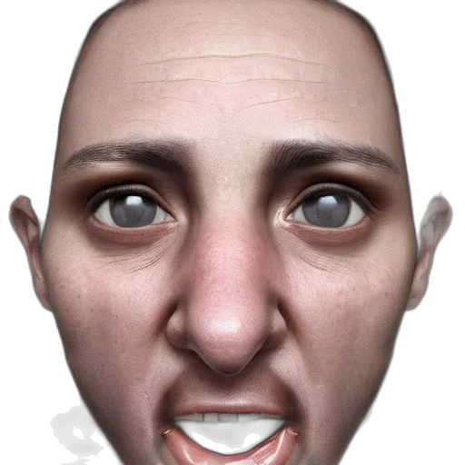 face, mask, creature, jewelry transparent PNG cut-out