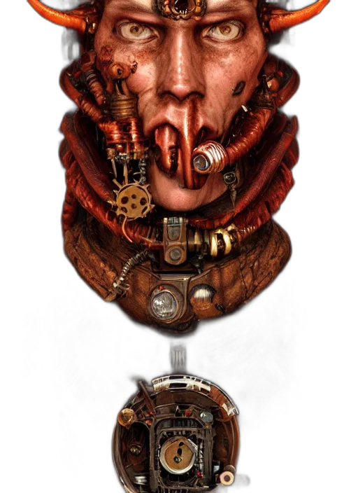 jewelry, mask, face, staff transparent PNG cut-out