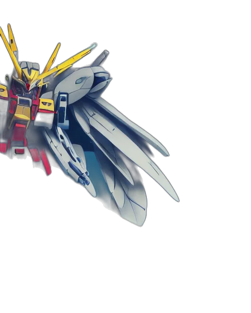 weapon, sword, robot, concept art, 3d render, anime, watercolor, highly transparent PNG cut-out