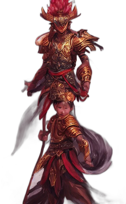 sword, weapon, staff, fantasy art, concept art, photorealistic, oil painting, red transparent PNG cut-out