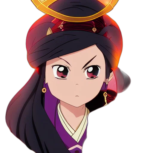 crown, staff, jewelry, anime transparent PNG cut-out