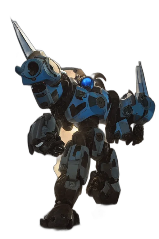 robot, weapon, animal, creature transparent PNG cut-out