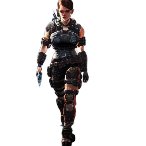 weapon, staff, concept art, cyberpunk transparent PNG cut-out