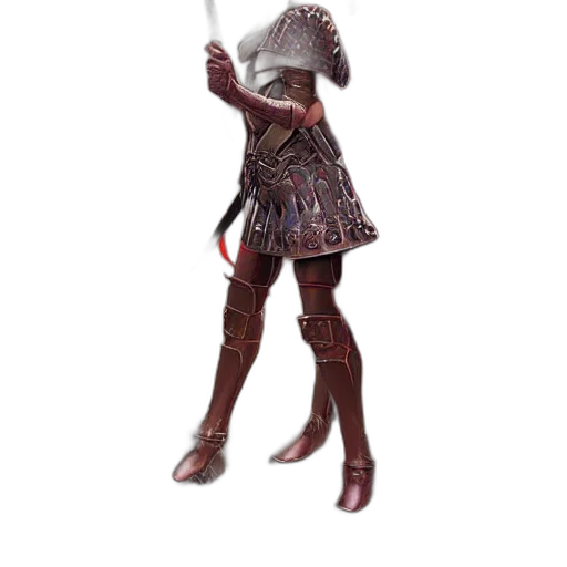sword, staff, weapon, dress, 3d render, concept art, fantasy art, pixel art transparent PNG cut-out