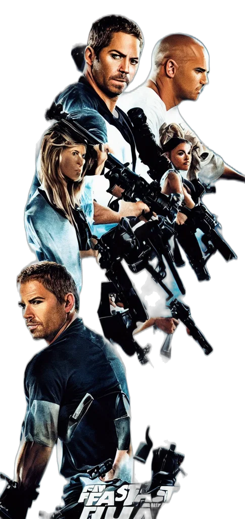 weapon, concept art, movie, poster, titles, paul, walker, holds transparent PNG cut-out