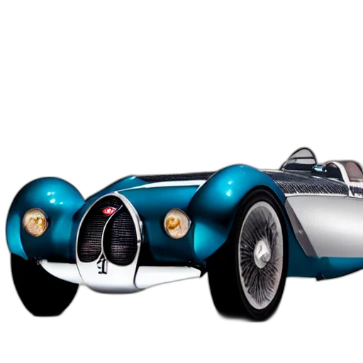 car, 3d render, concept art, photorealistic, bugatti, type, atlantic, concept transparent PNG cut-out