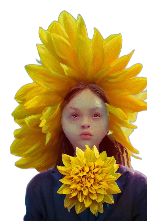 flower, crown, face, mask, photorealistic, 3d render, oil painting, concept art transparent PNG cut-out