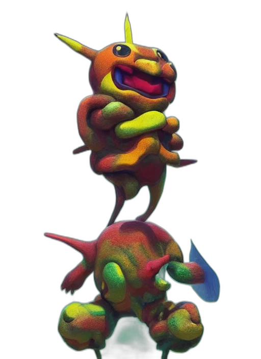 creature, staff, animal, dragon transparent PNG cut-out