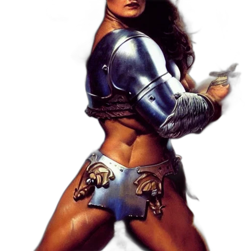 comic book art, concept art, fantasy art, photorealistic transparent PNG cut-out