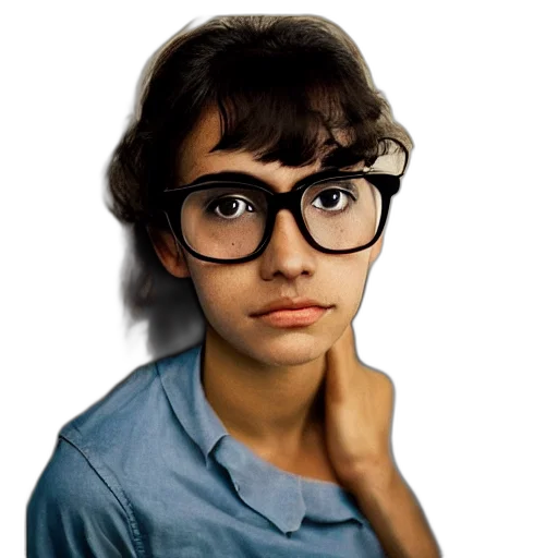 face, staff, jewelry, hair transparent PNG cut-out