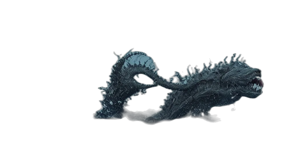 dragon, creature, mask, animal transparent PNG cut-out