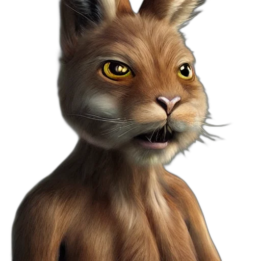 animal, creature, staff, face transparent PNG cut-out