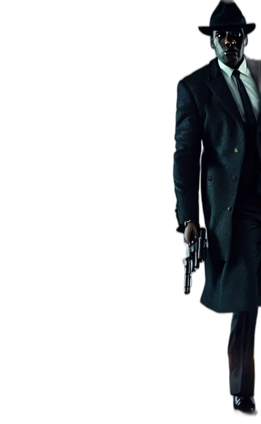 jacket, weapon, staff, concept art transparent PNG cut-out