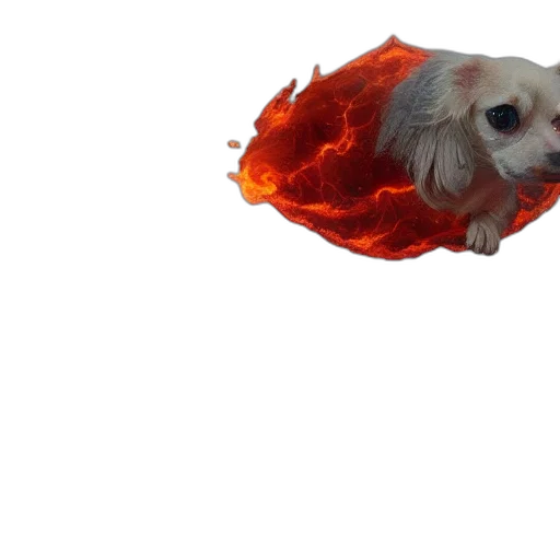 dragon, animal, creature, hair transparent PNG cut-out