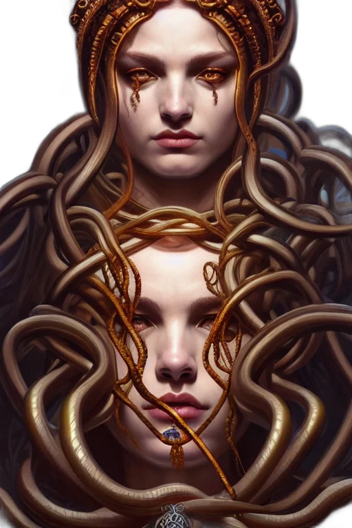 hair, face, crown, mask, fantasy art, concept art, photorealistic, comic book art transparent PNG cut-out