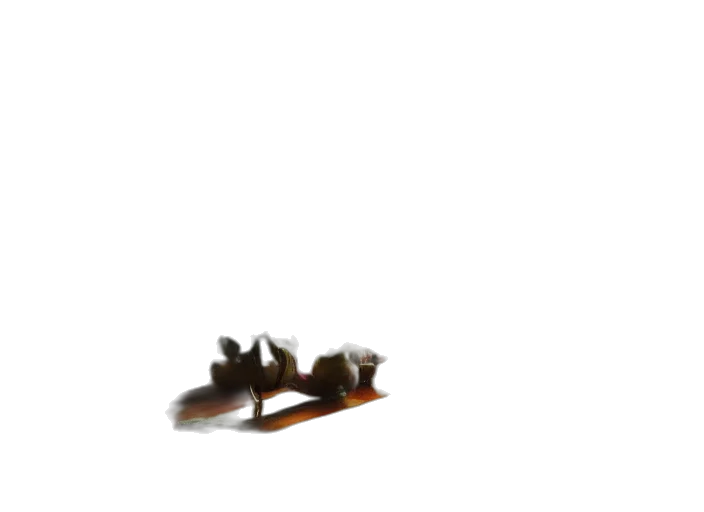 shoes, crown, hair, jewelry, 3d render, photorealistic, concept art, fog transparent PNG cut-out