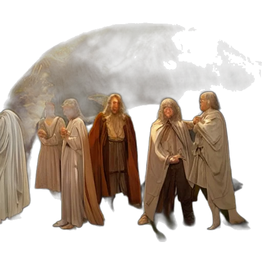 concept art, fantasy art, 3d render, snow, fog, outer space, fire, earth tones transparent PNG cut-out