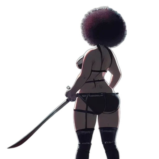 sword, weapon, staff, robot, concept art, cyberpunk, pixel art, anime transparent PNG cut-out