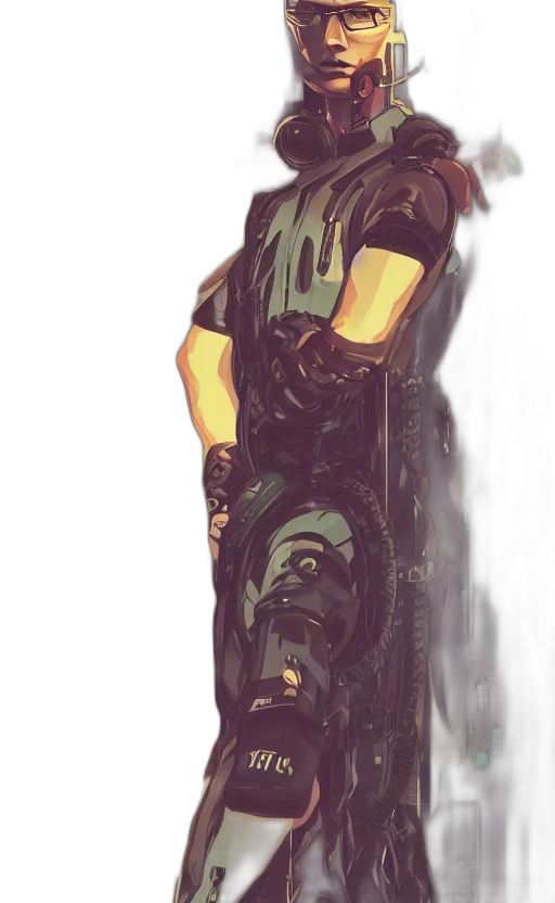 robot, mask, face, weapon transparent PNG cut-out