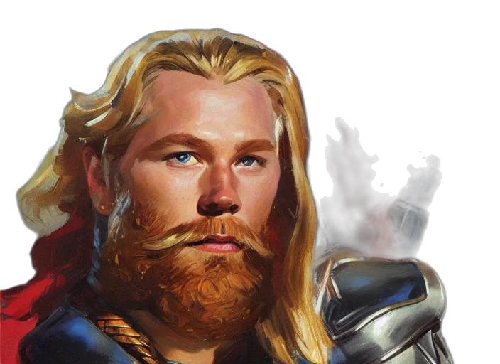 sword, face, hair, fantasy art transparent PNG cut-out